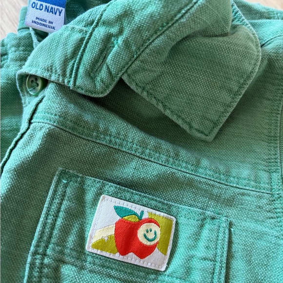 Old Navy Green button down shirt - Picture 4 of 4